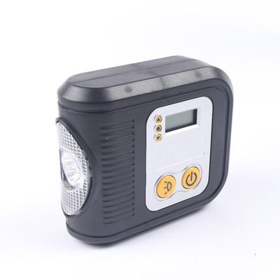 Inflador de pneus de caminhão com luz de trabalho LED de farol comprido incorporada e ecrã digital retroiluminado