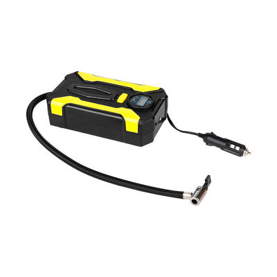 Compressor de ar de carro de 150 psi Monitor de pressão dos pneus com 2 adaptadores de bocal e ecrã LCD