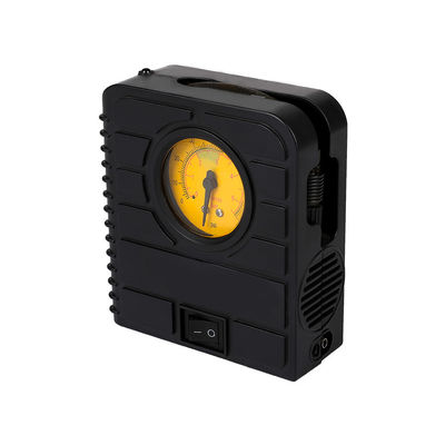 Compressor de ar de automóvel Monitor de pressão dos pneus com mangueira de ar de 41 cm e interruptor de ligação/desligação DC 12V