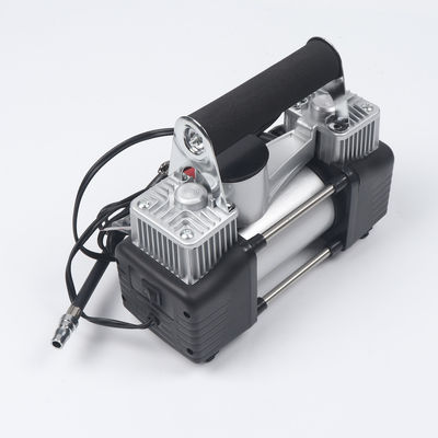 Vanes e RVs Inflador de pressão de pneus de 180W com cilindro de inflação de alta velocidade de 2 * 30mm