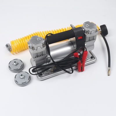 Compressor de ar de automóvel de duplo cilindro de inflação de alta velocidade para inflação rápida e potente