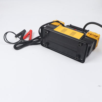 Fluxo de ar de 160L/min Inflador de pneus de automóvel Duplo cilindro DC12V 150PSI Bomba de ar elétrica