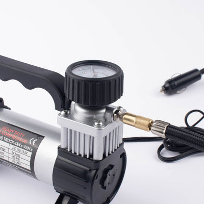 12V 100PSI Compressor de ar de crosta de metal pesado com cabo de alimentação de 10 pés e cilindro de 30 mm