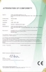 China Yuyao Junju Electric Appliance Co., Ltd. Certificações